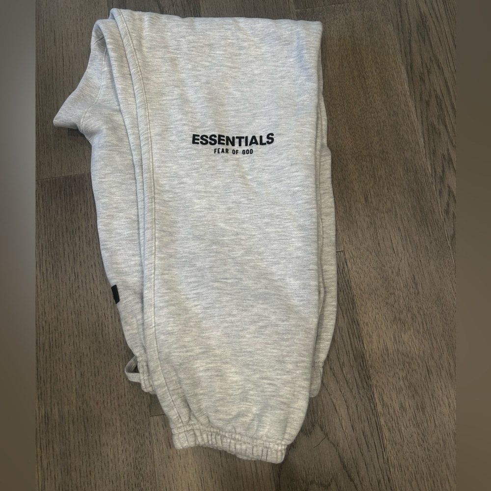 Essentials Light Gray Sweatpants